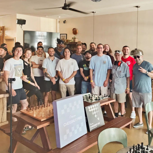Uniting Chess Enthusiasts: Chessnut Sponsors OnePint Chess Club's May Event