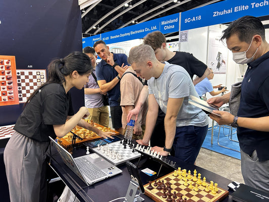 CHESSNUT Product Family In HK Exhibition !!!