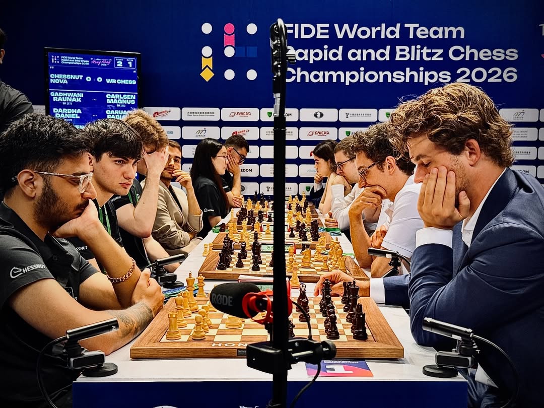2026 World Rapid &amp; Blitz Team Championship: Chessnut in Hong Kong