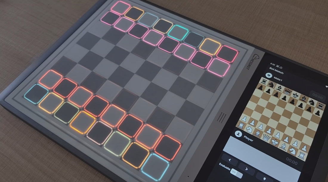 Chessnut EVO: Illuminate Your Game, Customize Your Victory with LED Brilliance!
