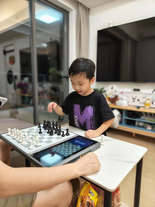 Chess Chronicles: A Father-Son Journey with EVO's Learning Odyssey