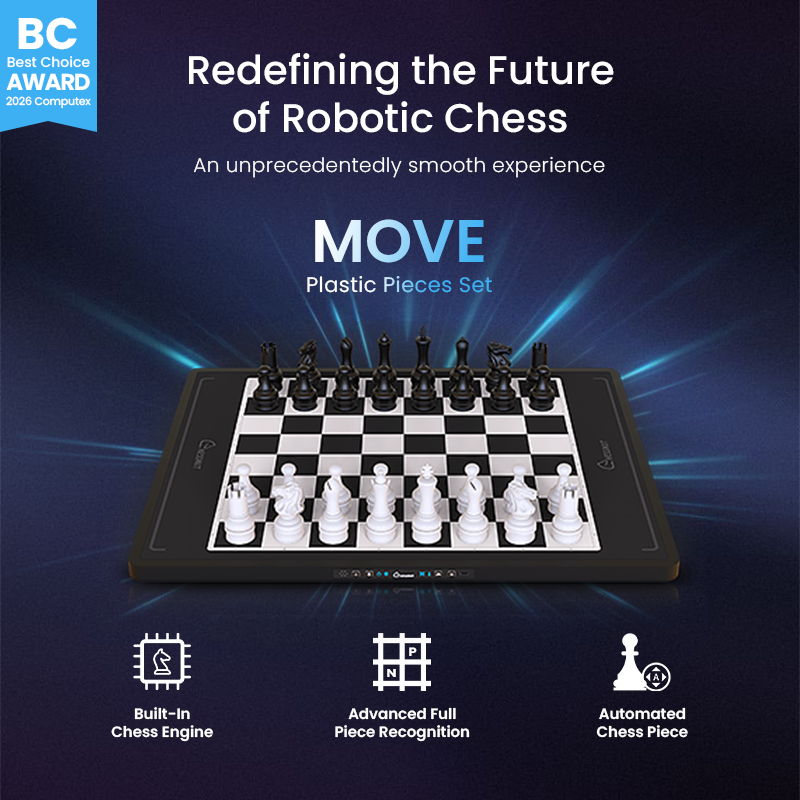 Chessnut Move - Scacchiera automatica avanzata con pezzi in plastica