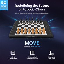 Chessnut Move - Advanced Robotic Chessboard with Wooden Pieces