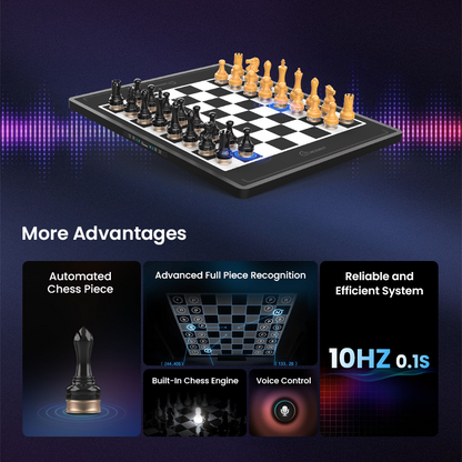 Chessnut Move – Fortschrittliches Roboter-Schachbrett mit Holzfiguren