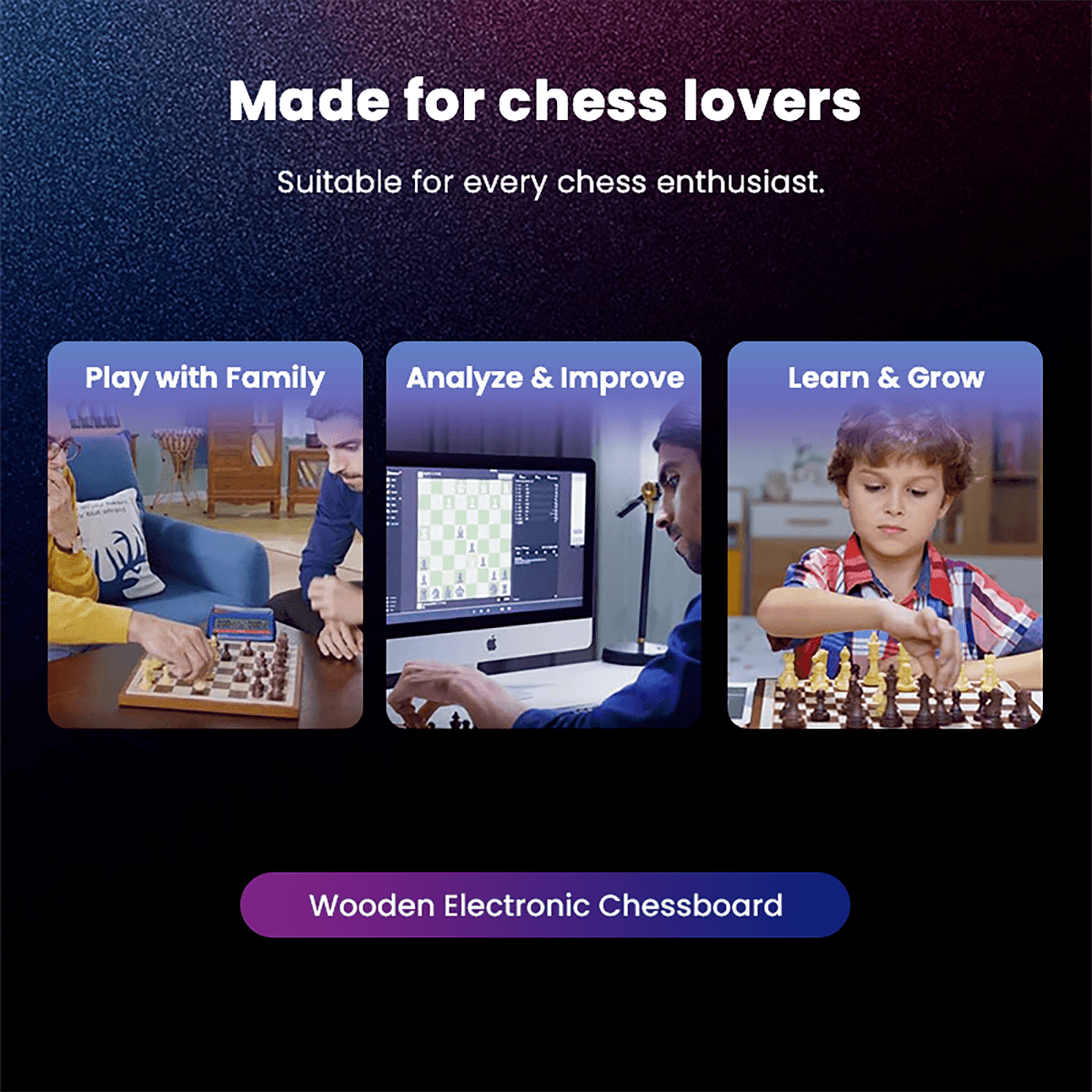 Chessnut Air piece recognition technology demonstration