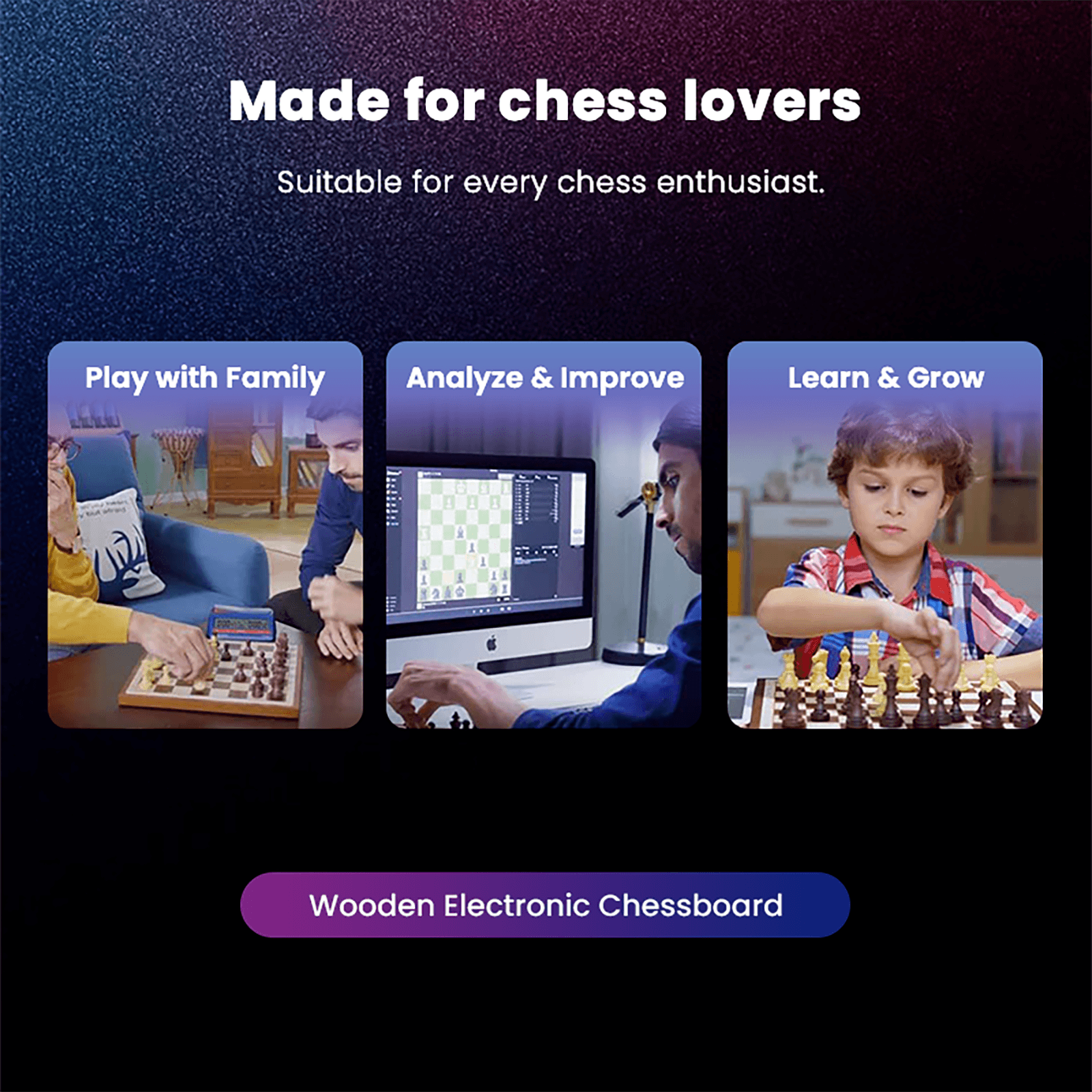 Chessnut Air piece recognition technology demonstration