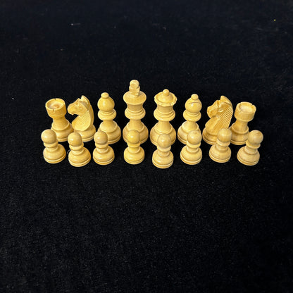 Chessnut Air/EVO wooden chess pieces king and queen close-up