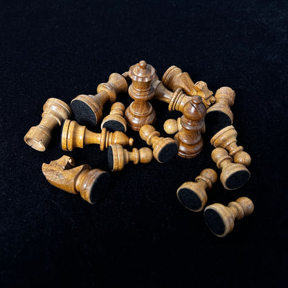 Chessnut Air/EVO Wooden Chess Pieces knight detail - hand-carved horse design