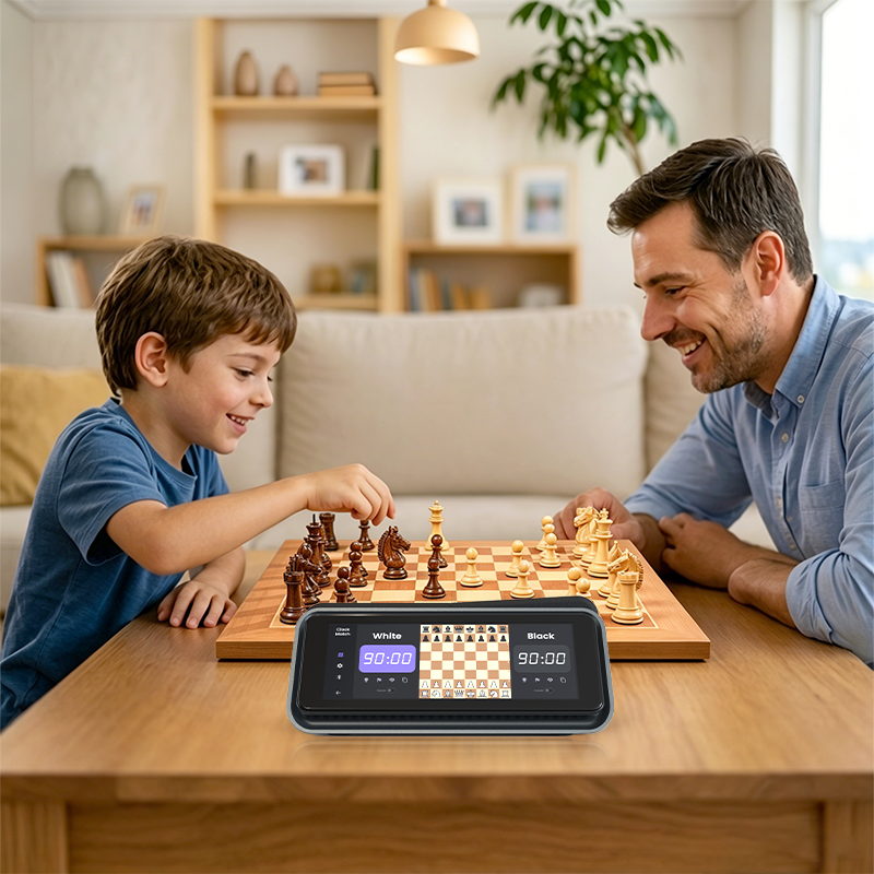 Chessnut Companion used for homeschooling chess learning and training