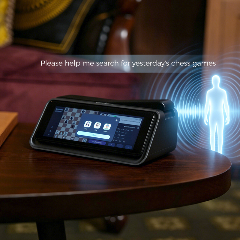 Chessnut Companion smart voice control for searching games and chess information