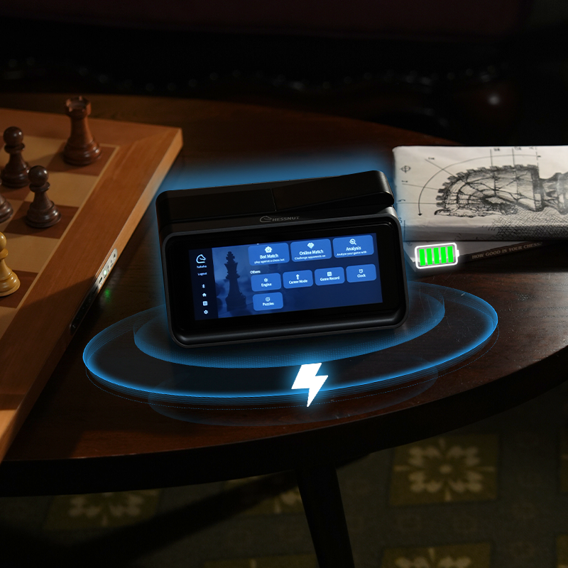 Chessnut Companion with 6000mAh battery for true wireless chess play