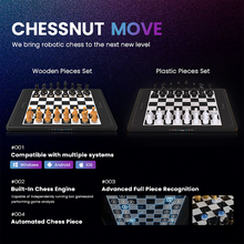 Chessnut Move automatic chess board plastic pieces version - same robotic movement technology at a lower price point