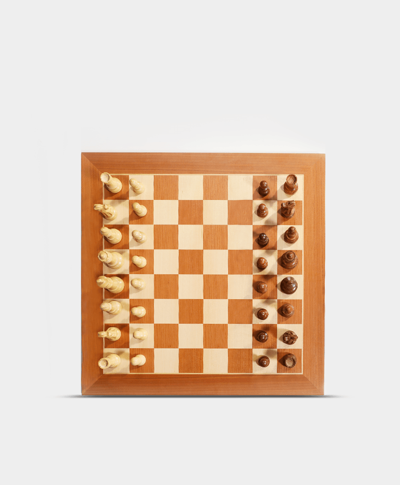 Chessnut Pro premium wooden chess set playing against AI with real-time move analysis