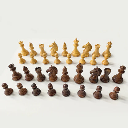Chessnut Pro premium tournament chessboard top view - whole wood construction with embedded sensors