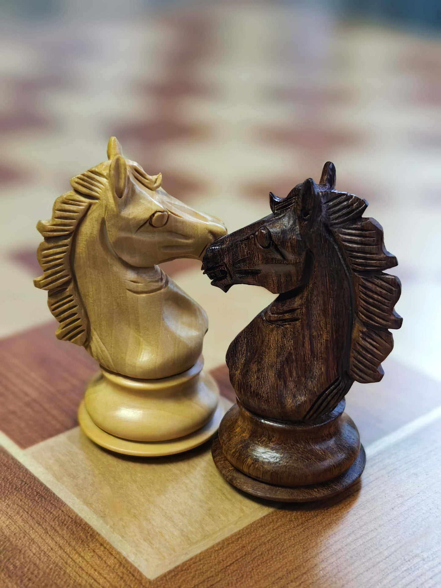 Chessnut Pro premium wooden pawn wooden chess pieces with felt base for smooth board movement