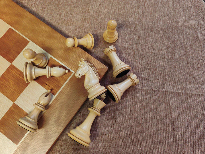 	
Chessnut Pro with premium wooden chess pieces featuring built-in RFID chips for instant recognition