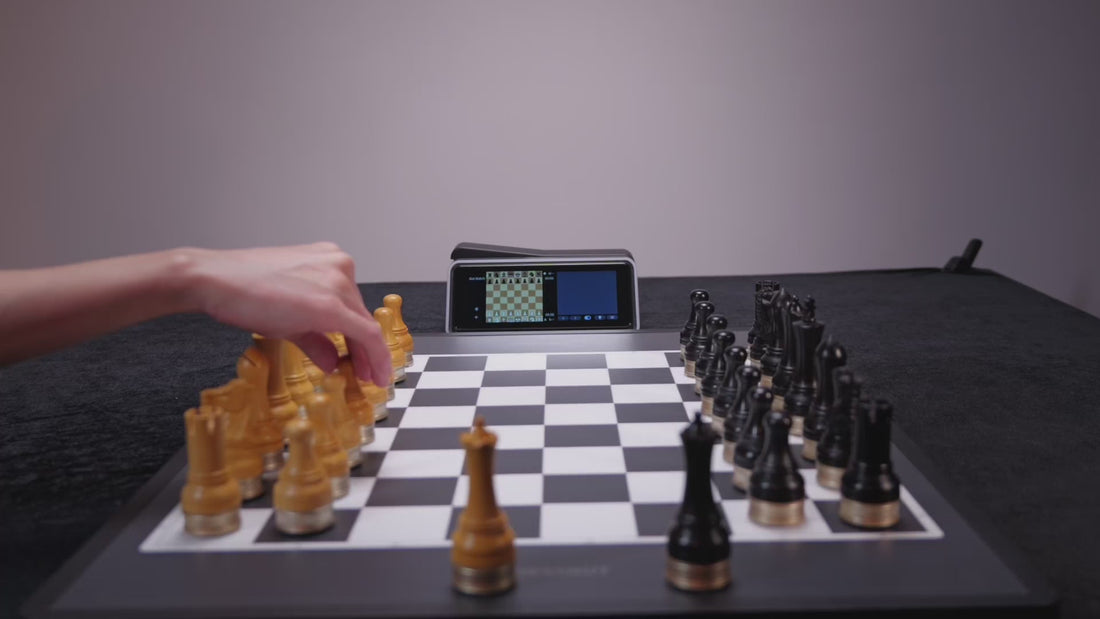 Load video: Chessnut Companion AI analyst providing live chess guidance and game feedback
