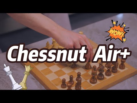 Chessnut Air Plus wooden portable electronic chessboard demo - premium smart chess on the go