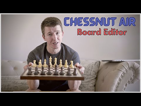 Chessnut Air playing online chess on Chess.com via Bluetooth